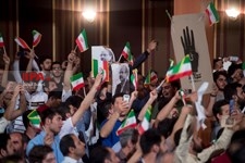   گردهمایی حامیان قالیباف در سالن سوره حوزه هنری