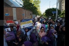   همایش انتخاباتی روحانی در تهران