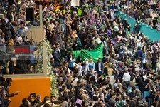   همایش حامیان روحانی در ورزشگاه 12 هزار نفری آزادی