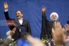   همایش حامیان روحانی در ورزشگاه 12 هزار نفری آزادی