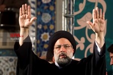   همایش انتخاباتی ابراهیم رئیسی در مصلی تهران
