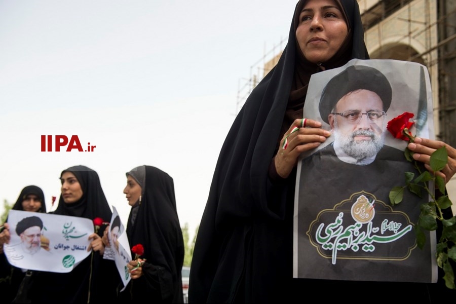  همایش انتخاباتی ابراهیم رئیسی در مصلی تهران