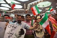   همایش انتخاباتی ابراهیم رئیسی در مصلی تهران
