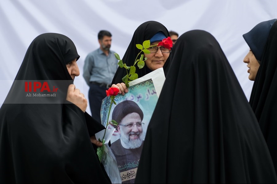   همایش انتخاباتی ابراهیم رئیسی در مصلی تهران