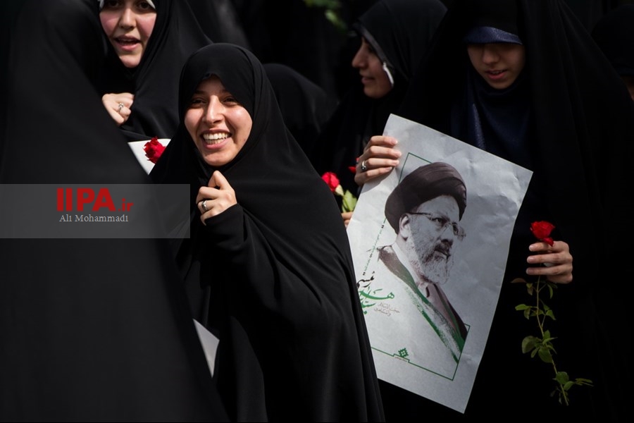   همایش انتخاباتی ابراهیم رئیسی در مصلی تهران