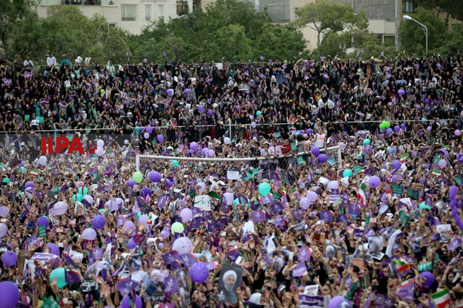   سفر انتخاباتی روحانی در مشهد 