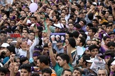   سفر انتخاباتی روحانی در مشهد 