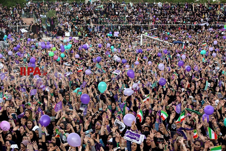   سفر انتخاباتی روحانی در مشهد 