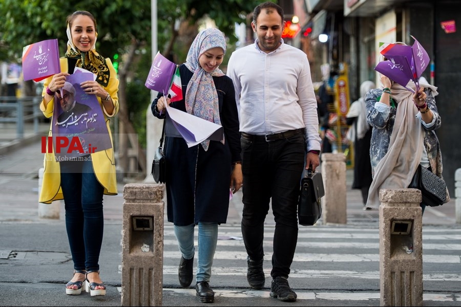   تهران در ساعات پایانی تبلیغات انتخاباتی