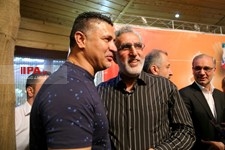   معارفه علی دایی  به عنوان سرمربی  مربی تیم سایپا 