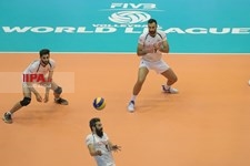  دیدار والیبال تیم های ایران و بلژیک - لیگ جهانی والیبال