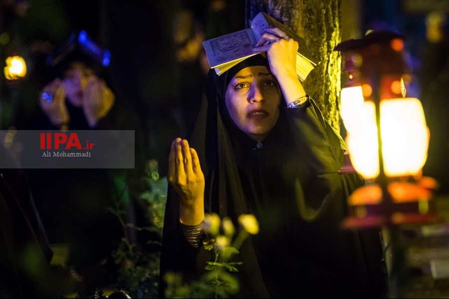   مراسم احیای شب نوزدهم ماه رمضان در بهشت زهرا