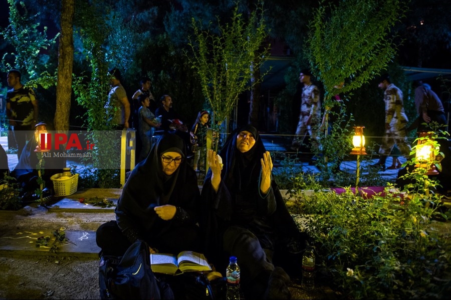   مراسم احیای شب نوزدهم ماه رمضان در بهشت زهرا