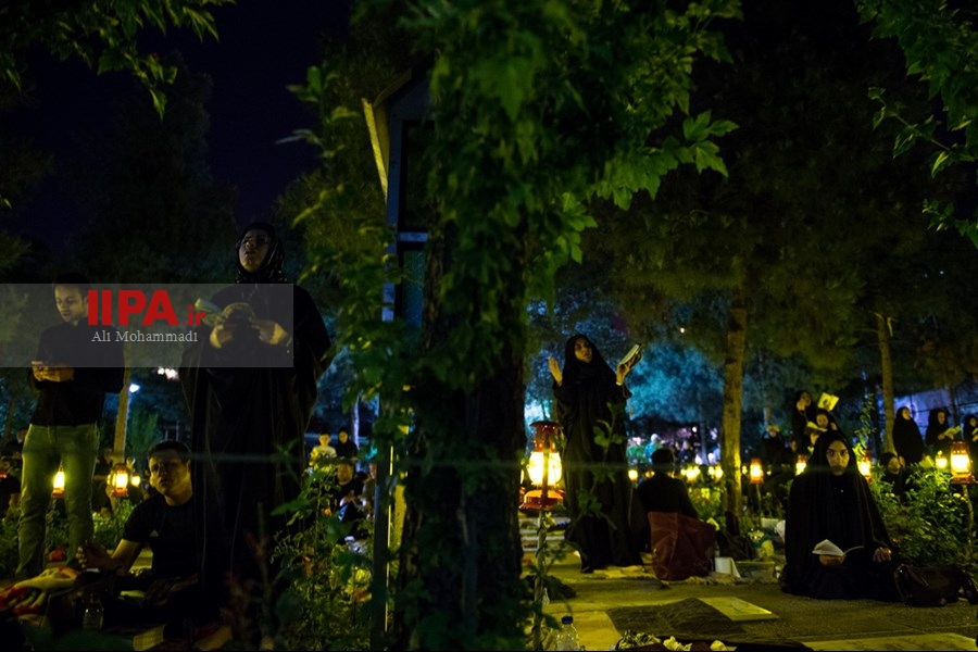   مراسم احیای شب نوزدهم ماه رمضان در بهشت زهرا