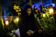   مراسم احیای شب نوزدهم ماه رمضان در بهشت زهرا