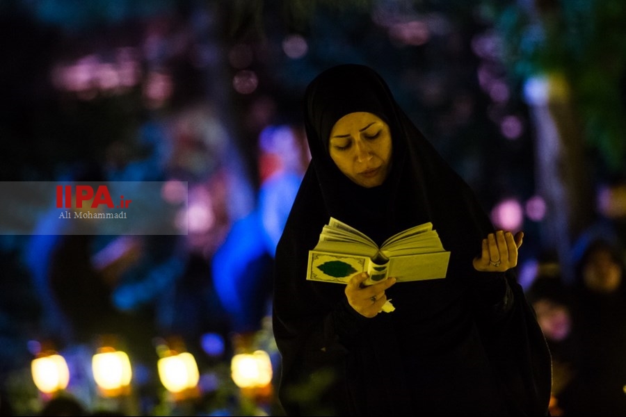   مراسم احیای شب نوزدهم ماه رمضان در بهشت زهرا