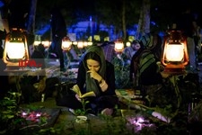   مراسم احیای شب نوزدهم ماه رمضان در بهشت زهرا