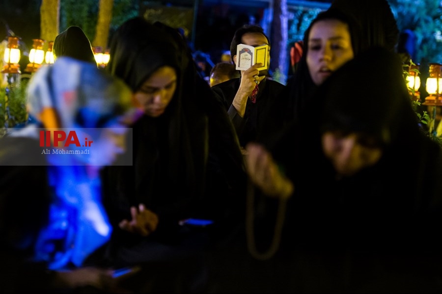   مراسم احیای شب نوزدهم ماه رمضان در بهشت زهرا