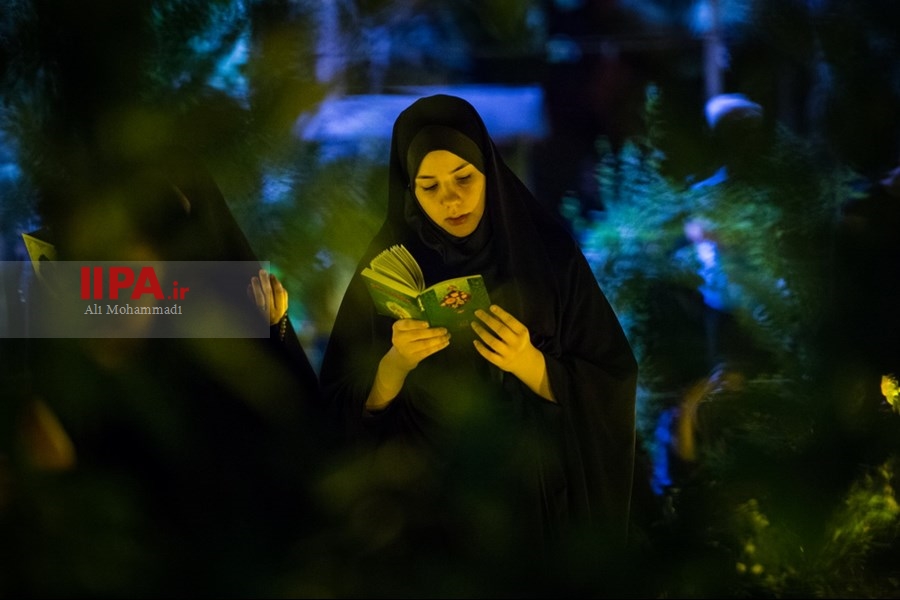   مراسم احیای شب نوزدهم ماه رمضان در بهشت زهرا