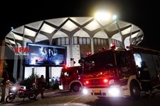   مانور امداد و نجات در تئاتر شهر