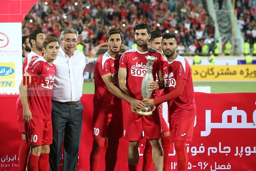   پرسپولیس قهرمان سوپر جام ایران 
