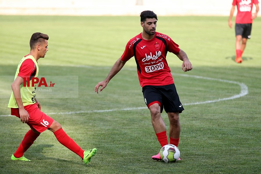   درگیری در حاشیه تمرین پرسپولیس