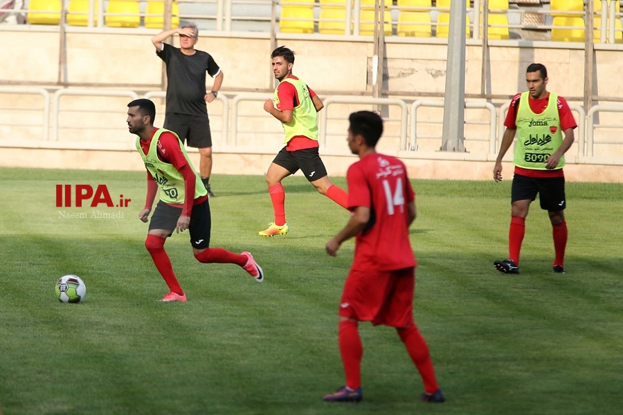   درگیری در حاشیه تمرین پرسپولیس