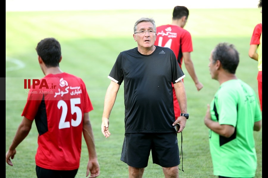   درگیری در حاشیه تمرین پرسپولیس
