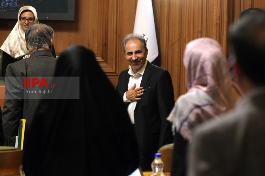   مراسم تحلیف شهردار تهران در پنجمین جلسه شورای شهر پنجم