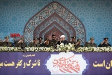   رژه نیروهای مسلح در آغاز هفته مقدس در تهران