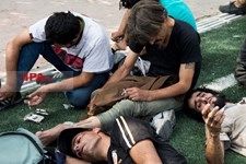   جمع آوری فروشندگان مواد مخدر و معتادین متجاهر در تهران