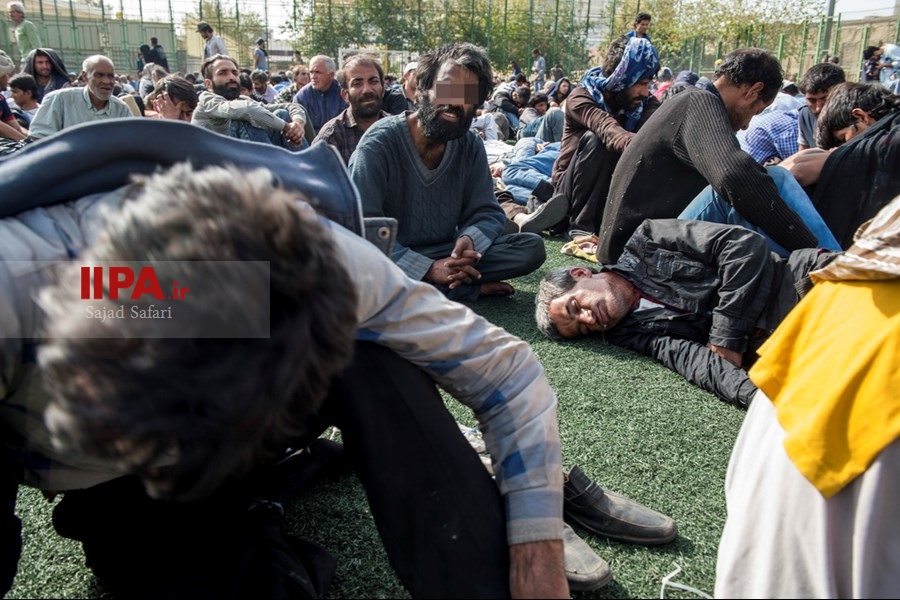   جمع آوری فروشندگان مواد مخدر و معتادین متجاهر در تهران