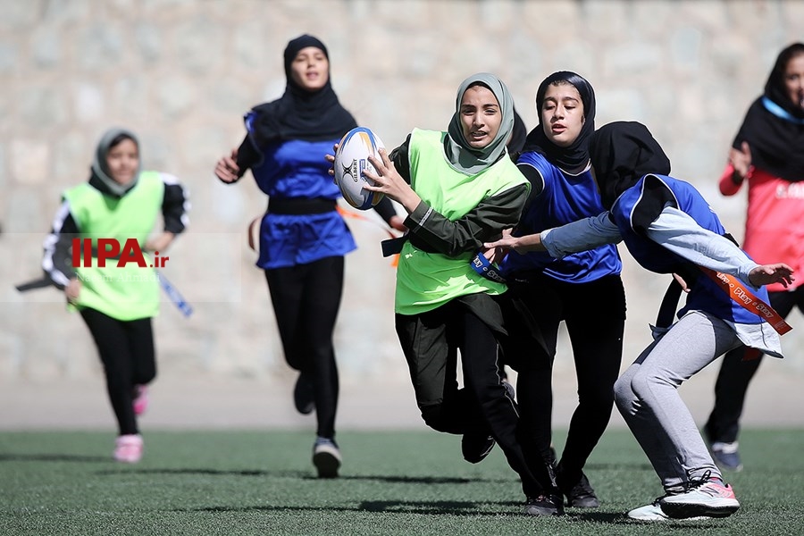   مسابقات راگبی دختران تهران 