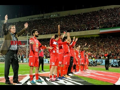 دیدار فوتبال پرسپولیس و استقلال تهران