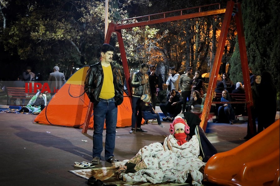   تهران پس از زلزله
