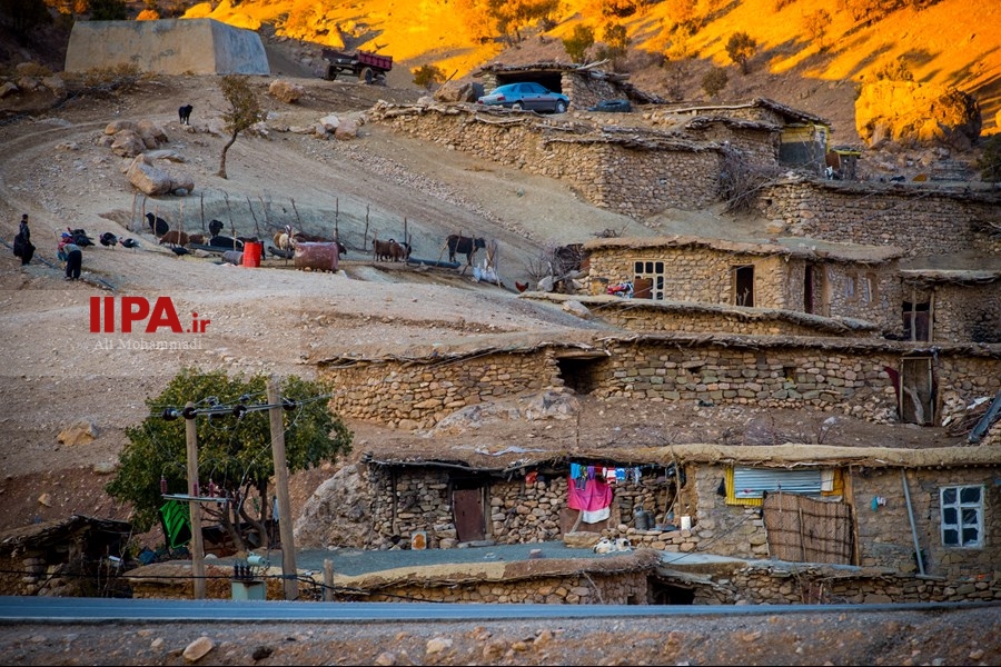   زندگی در روستای زرد کوه لرستان 