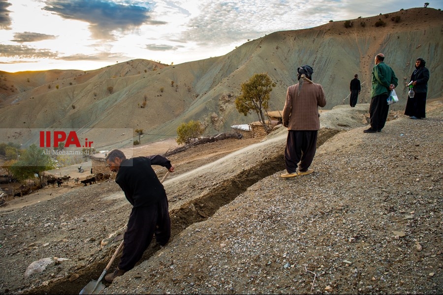   زندگی در روستای زرد کوه لرستان 