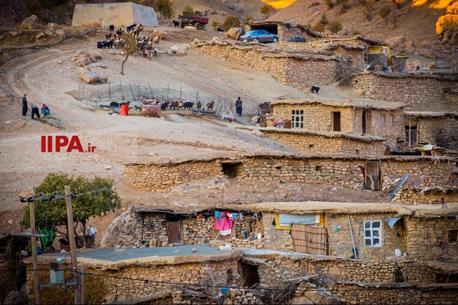   زندگی در روستای زرد کوه لرستان 