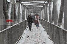   بارش برف در تهران 