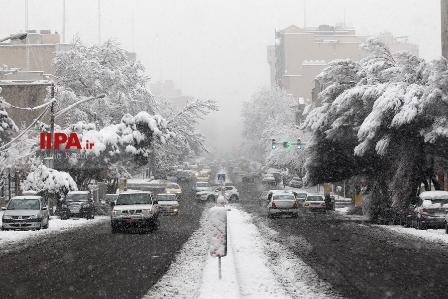   تهران برفی 