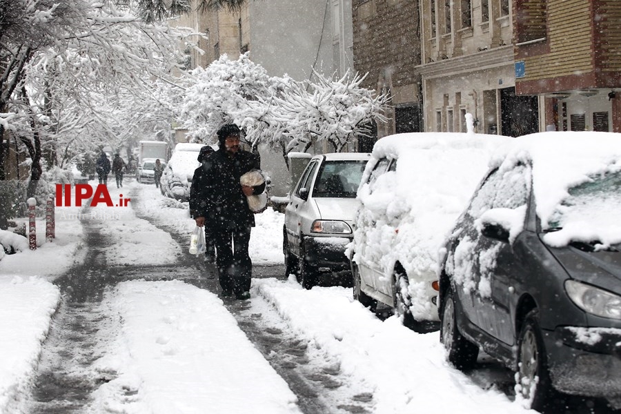   تهران برفی 