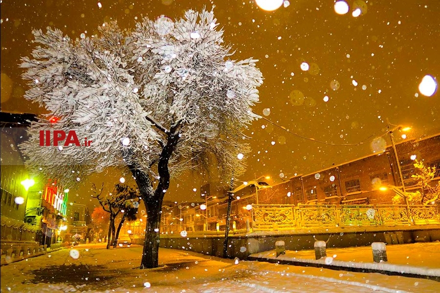   شب برفی تهران