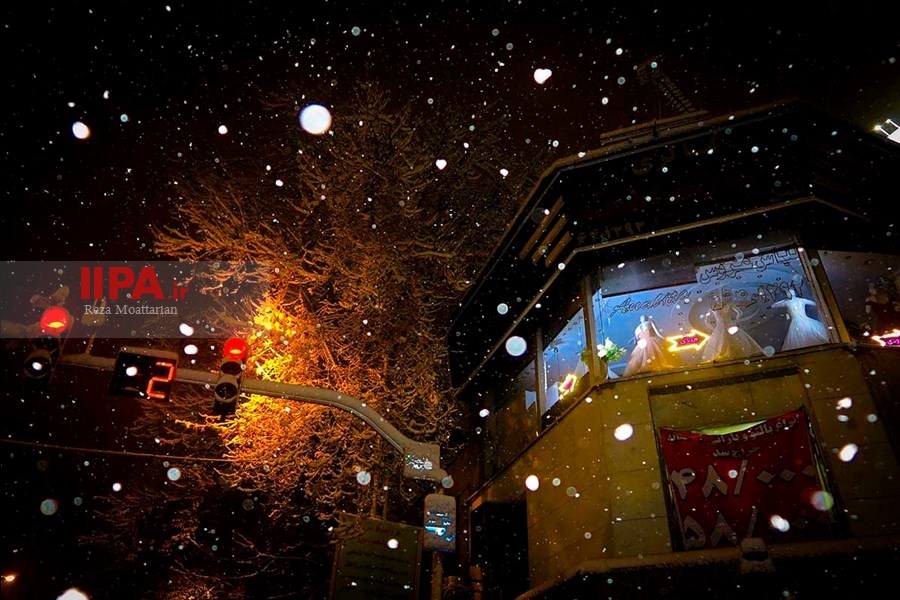  شب برفی تهران