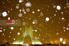   شب برفی تهران