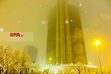   شب برفی تهران