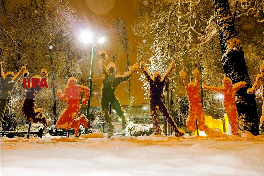   شب برفی تهران