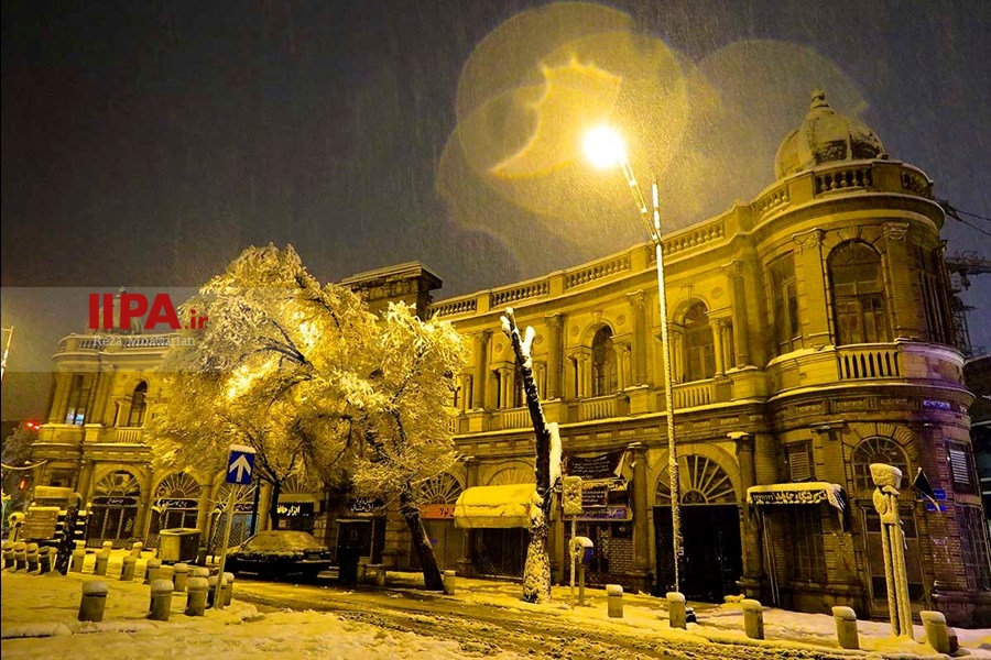   شب برفی تهران