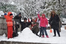   بارش برف در تهران