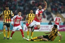   دیدار تیم های فوتبال پرسپولیس و سپاهان