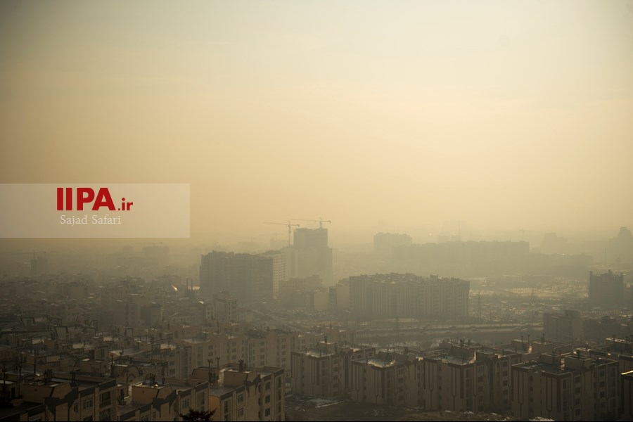   آلودگی هوای روز دوشنبه  تهران 